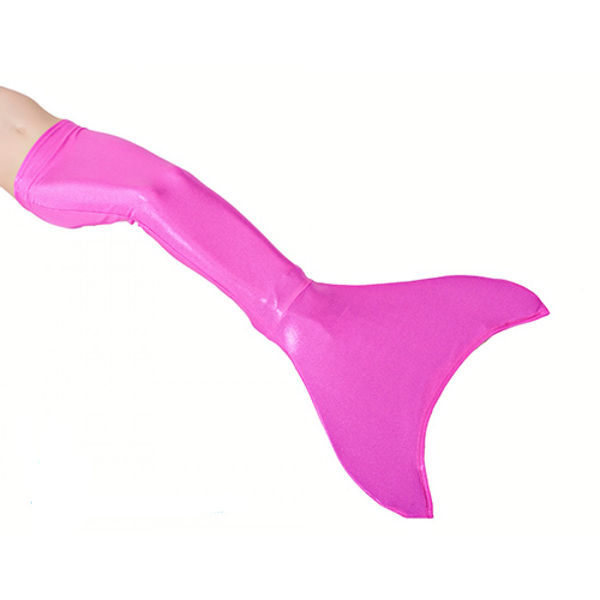 Mermaid Tail Shiny Spandex Halloween Costume Pink